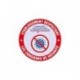 Stickers Vitrine Rond -  Lot de 3 - Etablissement respectant les mesures de sécurité