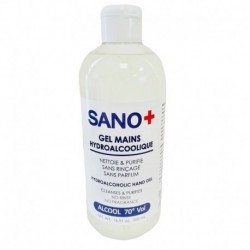 Gel main hydroalcoolique 500ml SANO +