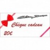 Bon cadeau à valoir en ligne où au magasin (20€)