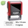 Tampon Encreur Trodat 4911 (38 x 14 mm)