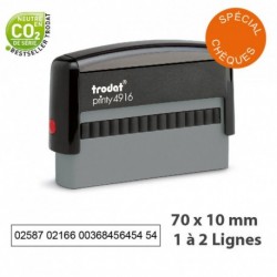 Tampon Encreur Trodat 4916 (70 x 10 mm)